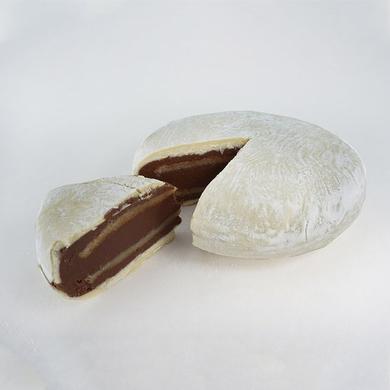 Tomme of chocolate and marzipan