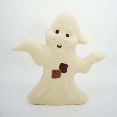 white funny ghost