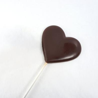 Big lollipop heart (Dark chocolate)