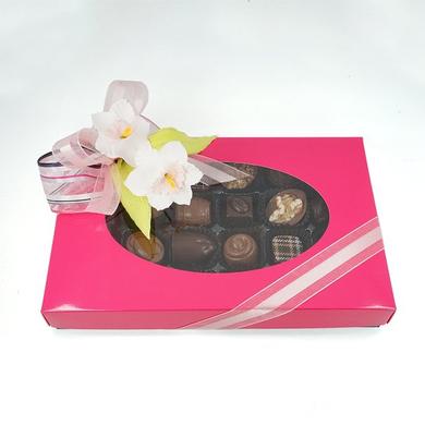 Window box of 24 assorted chocolates