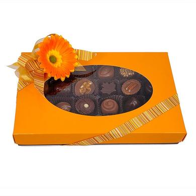 Boite fenêtre de 24 chocolats assortis